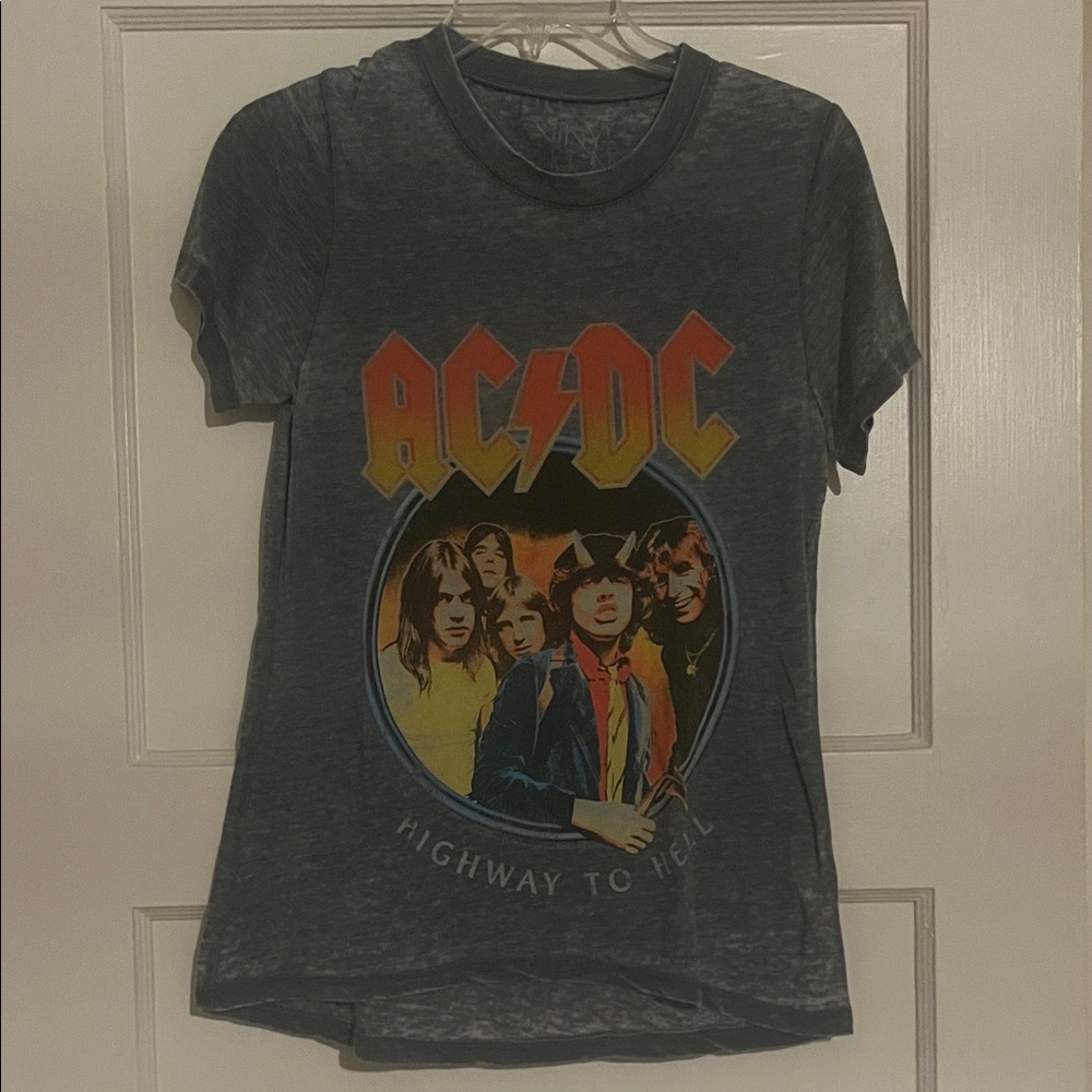 AC/DC Graphic T-Shirt - Gray
